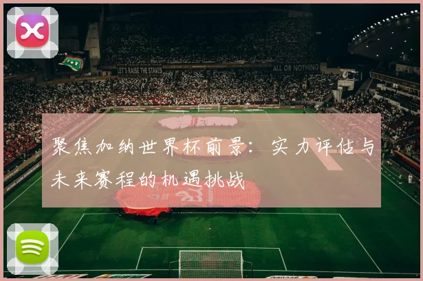 聚焦加纳世界杯前景：实力评估与未来赛程的机遇挑战